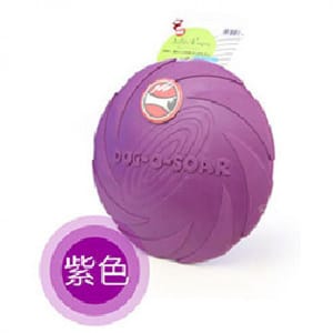 Aduck Aduck 手拋型橡膠飛盤狗狗訓練玩具 正面圖