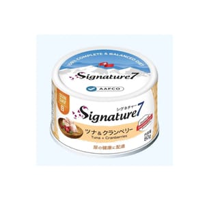 Signature7 Signature7 貓罐頭 營養肉醬罐罐 泌尿護理 吞拿魚+雞肉+蔓越莓 80g 80g 正面圖