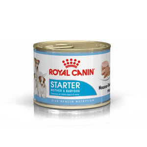 Royal Canin Royal Canin 法國皇家 狗濕糧 健康營養系列 初生犬及母犬營養主食罐頭 初生BB慕絲 195g 195g 正面圖