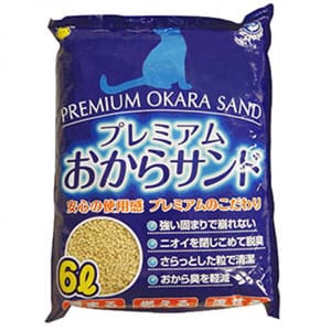 日本Super 日本Super Cat Premium高級粗粒 豆腐貓砂 6L 6L 正面圖
