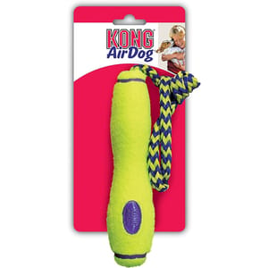 KONG KONG Squeaker Fetch Stick w/ Rope 13cm   正面圖