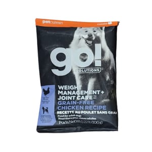 GO! GO! SOLUTIONS 無穀物狗糧 關節減重系列 雞肉 100g 試食裝 100g 正面圖