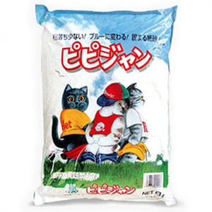 日本Peparlet 日本Peparlet PiPiJan三貓無塵變色 紙貓砂 8L 8L  正面圖