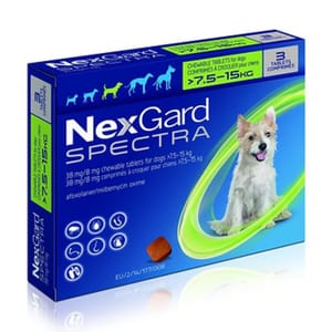 NexGard NexGard Spectra M 3T 15kg  正面圖