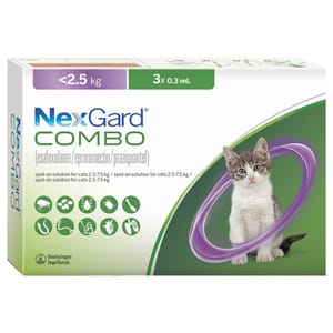 Nexgard Nexgard Combo For Small Cats 3P 5kg 正面圖