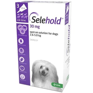 Selehold Selehold Spot On Solution Toy Dogs  3P 5kg  正面圖