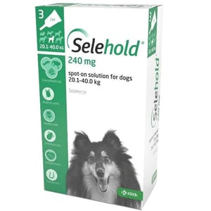 Selehold Selehold Spot On Solution Large Dogs 3P 40kg 正面圖