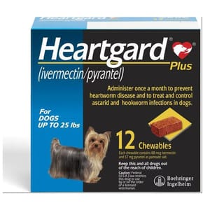 Heartgard Heartgard Plus S 68mcg 25lb  正面圖