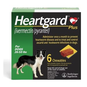 Heartgard Heartgard Plus M 136mg 26lb  正面圖