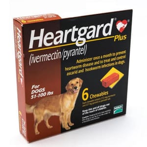 Heartgard Heartgard Plus L 272mcg 51lb  正面圖