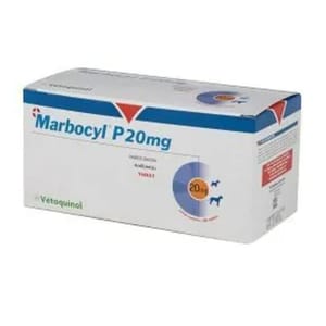 Marbocyl Marbocyl P, 20mg 10 Tabs 正面圖