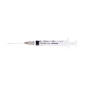 Kruuse Kruuse Disposable Syringe With Needle 5/6ml 22G 10支 無鎖/有鎖 6ml  正面圖