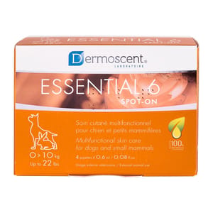 Dermoscent Dermoscent Essential 6 spot- on S 0-10kg 4p 10kg 正面圖