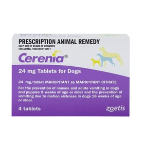 Cerenia Cerenia 24mg- 4Tablets   正面圖
