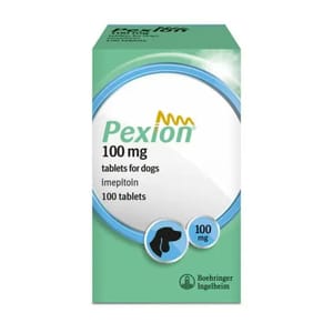 Pexion Pexion Tablets for Dogs 100Tab 100mg 正面圖