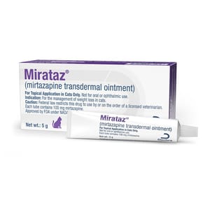 Mirataz Mirataz 20mg/g Transdermal Ointment for cats 正面圖