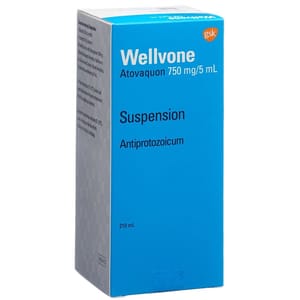 Atovaquone Atovaquone Oral Suspension 750mg/5ml 黃金水 210ml 5ml 正面圖