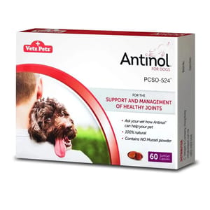 Antinol Antinol Joint Supplement for Dogs 90粒 90粒  正面圖