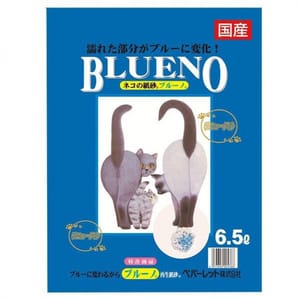 日本BLUENO變藍再生 日本BLUENO變藍再生 紙貓砂 原味 6.5L 5L  正面圖