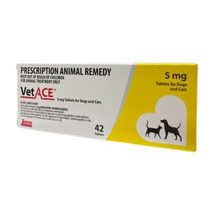 VetACE VetACE for Dogs and Cats 5mg 28T 正面圖