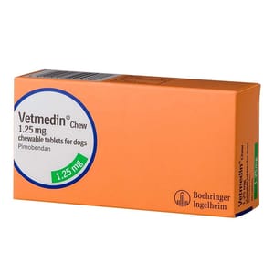 Vetmedin Vetmedin Chew 1.25 mg Pimobendan 100Tab 正面圖
