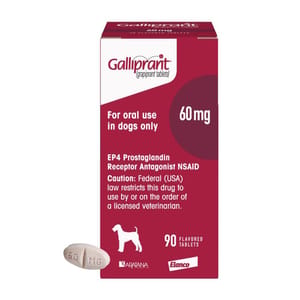 Galliprant Galliprant for Dogs 30Tab 60mg 正面圖