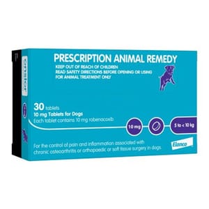 Onsior Onsior Dog 10mg 30 Tablets 紫 5kg 正面圖