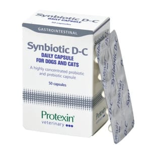 Protexin Protexin Synbiotic D-C 益生菌補充劑 10粒裝 10粒 貓犬用 正面圖