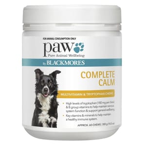PAW PAW Complete Calm 300g 60Chews 300g  正面圖