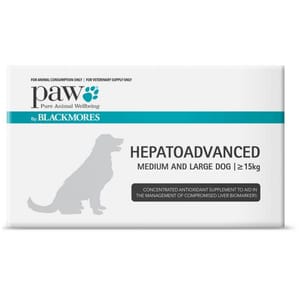 PAW PAW Hepatoadvanced For Medium Dogs >15kg 30T 15kg 正面圖