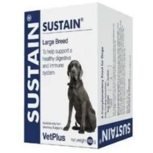 VetPlus-Sustain犬用益生菌 VetPlus-Sustain犬用益生菌 大型犬 5.4gx30包 4g 犬用 正面圖