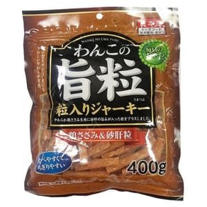 日本Q-Pet 日本Q-Pet 狗小食 旨粒 雞肉+雞腎粒 400g 400g 正面圖