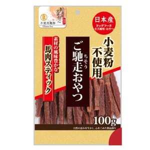 日本Q-Pet 日本Q-Pet 狗小食 御馳走 馬肉條 100g 100g 正面圖