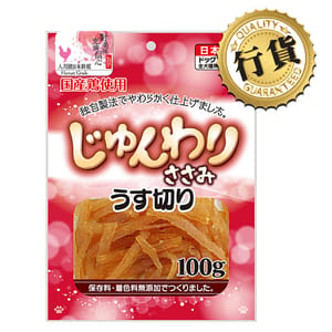 日本Q-Pet 日本Q-Pet 狗小食 軟雞片 日本鮮雞肉軟片 100g 100g 正面圖