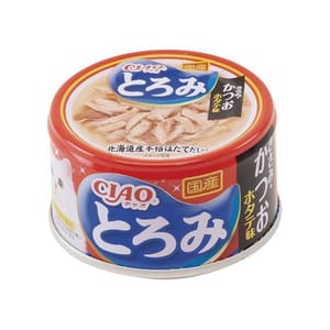 CIAO CIAO 貓罐頭 濃湯雞肉 鰹魚 元貝味 正面圖