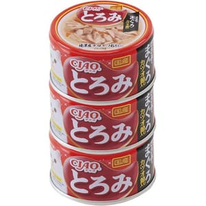CIAO CIAO 貓罐頭 濃湯 雞肉 吞拿魚 木魚片 80g 3罐入 80g 正面圖