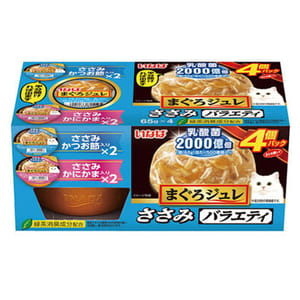 CIAO CIAO 貓罐頭 INABA 乳酸菌吞拿魚凍 雞肉 Party 65g×4 65g 正面圖