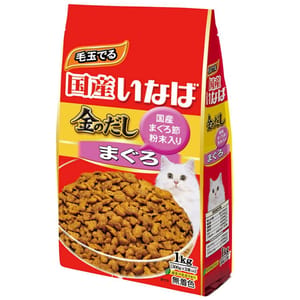 CIAO CIAO 貓糧 金之湯乾糧 吞拿魚味 1kg 1kg 正面圖