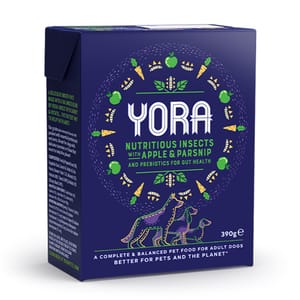 YORA YORA 狗濕糧 超級蛋白餐盒 蘋果醬防風草餐盒 390g 390g 正面圖