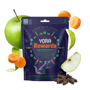 YORA YORA 夢想家營養犬小食 蘋果配胡蘿蔔 100g 100g  背面圖