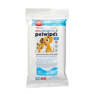 Petkin Petkin 天然蘆薈潔身紙 輕便裝 正面圖