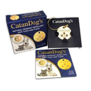 CatanDog's CatanDog's 防蚤吊墜   正面圖