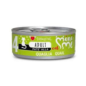 Disugual Disugual 意極鮮 貓罐頭 貓主食罐 MINI ME4 無穀物鵪鶉配方 85g | 意大利製造 - 限時試食價 85g 正面圖