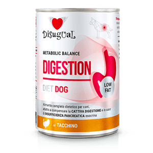 Disugual Disugual 意極鮮 處方糧 狗罐頭 高消化低脂配方 火雞 400g | 意大利製造 400g 正面圖