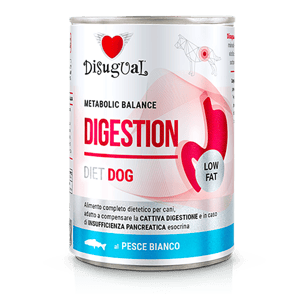 Disugual Disugual 意極鮮 處方糧 狗罐頭 高消化低脂配方 白魚 400g | 意大利製造 400g 正面圖