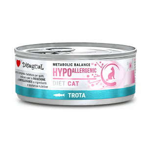 Disugual Disugual 意極鮮 處方糧 貓罐頭 低敏配方 鱒魚 85g (DSDTG003 | 意大利製造 - 限時優惠價 85g  正面圖