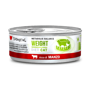 Disugual Disugual 意極鮮 處方糧 貓罐頭 控制體重配方 牛肉 85g | 意大利製造 - 限時優惠價 85g 正面圖