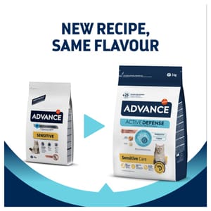 ADVANCE ADVANCE 成貓糧 特殊護理 過敏護理 三文魚 3kg 3kg 正面圖