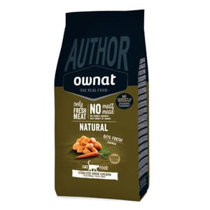 ownat ownat 貓糧 即製全室內貓用乾糧 高比例新鮮雞 3kg 3kg 貓用 正面圖