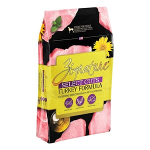 Zignature Zignature 狗糧 Select Cuts 卓越精選火雞配方 4LB 4L 正面圖